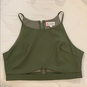 L’ATISTE Cropped Tank Top